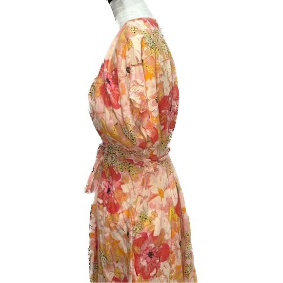 ❤️ Super Cute! Excellent condition, Free People floral dress, lined, medium - Picture 9 of 12